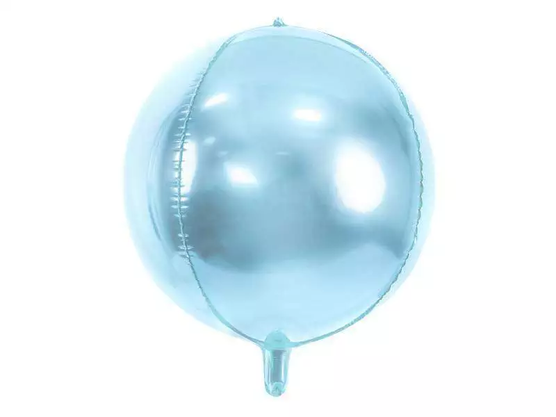 balon foliowy kula błękitny