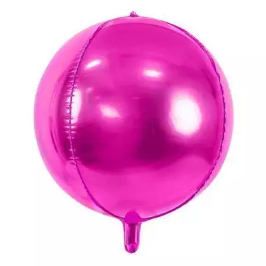 Balon ciemnoróżowy kula