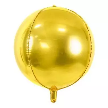 balon foliowy złota kula
