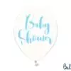 balon baby shower błękitny 30 cm