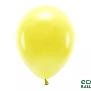 eko balon pastelowy żółty