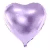 foliowy balon serce fioletowy