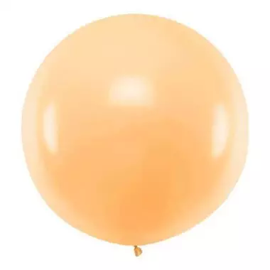 olbrzymi balon jasnopomarańczowy