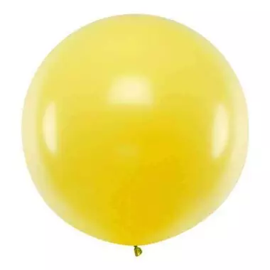 olbrzymi balon żółty