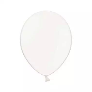 balon pastelowy biały