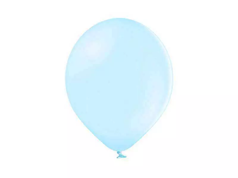 pastelowy niebieski balon