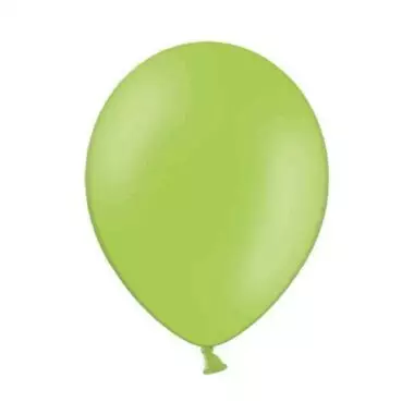 balony pastelowy zielony