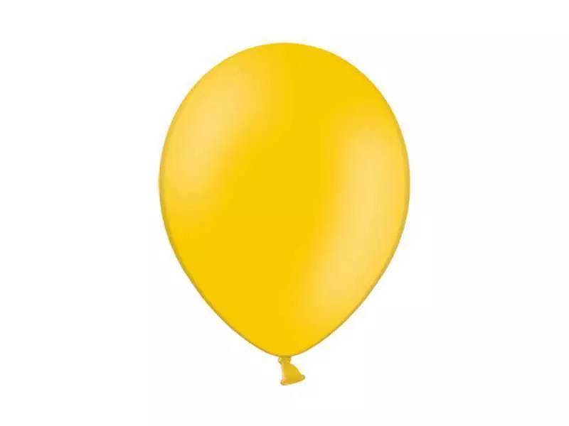 balon klasyczny ciemnożółty 27 cm