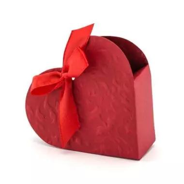 pudełeczka dla gości weselnych serduszko czerwone