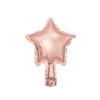 balon gwiazda różowa