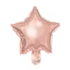 balon gwiazda rózowy