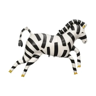 balon zebra
