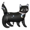 balon czarny kot
