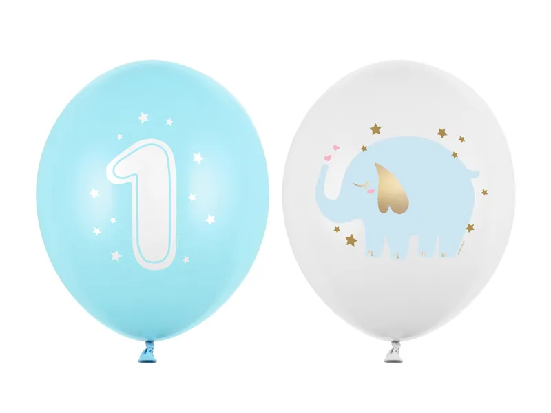 balony na roczek chłopca